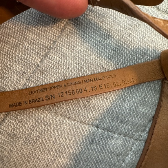 Tory Burch Chandler wedge 9.5 tan - Picture 6 of 7